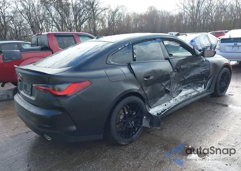 2025 BMW 430I Gran Coupe xDrive из США, поврежденный, VIN WBA33FB0XSFT78201